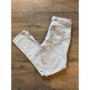 The Children's Place Girls Super Skinny Light Blue Adjustable Waist Jeans Size 8